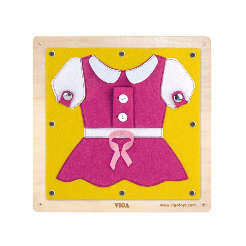 Set jucarii de perete - Incheie imbracamintea, Viga